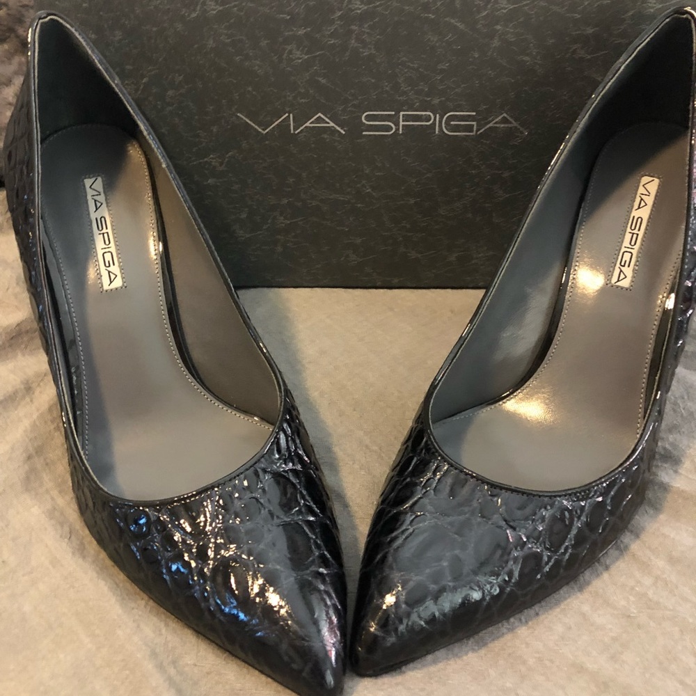 Black heels